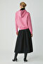 Diane Women's Soft Comfort Fit Hooded Pink Sweatshirt with Fleece Lining - 6