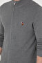Men's Gray Melange Basic Knitwear Cardigan 50288871 -Vr086 - 7
