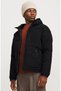 Jacket Water Cold Proof Black Men's Coat - 3