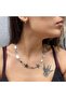 Row of Stars Silver Necklace - 3