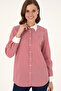 Women's Cherry Striped Long-Sleeve Tunic Shirt 50297107-VR223 - 3