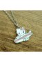 Hello Kitty Plane Necklace