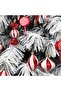 Candy - Ball and Walking Stick Silvery Striped Christmas Tree Ornament Set 14 Pieces - 2