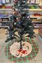 Christmas Green Santa Claus Tree Skirt New Year Pine Tree Cover, Base Decoration Ornament
