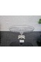 Elegance Striped Silver Cast Iron Footed Presentation Plate Oval & Serving Plate 27cm - 4