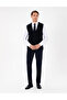 Navy Blue Knitwear Vest 50300522-Vr033 - 4