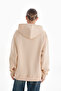 Kapüşonlu Oversize Sweatshirt - 7