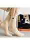 5 Pairs Cross Printed College Length Tennis Socks - 3