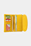 2602 Genuine Leather Large Size Women's Wallet Flother Yellow - 6