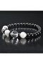 Hematite - Moonstone - Quartz Stone Natural Stone Bracelet - 2