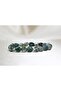 Mossy Agate Bracelet / Unprocessed Natural Stone Bracelet