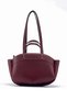 Women's Bolso Shopper Burgundy Hand and Shoulder Bag
