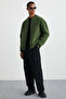 Burenia Men's Cotton-Polyester Khaki Jacket - 4