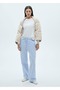 Fur Coat with Buttons