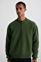 Burenia Men's Cotton-Polyester Khaki Jacket - 3