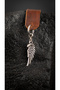 Men's Steel Ring Dangle Angel Wing Model Earrings Does Not Rust or Tarnish - 4