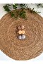 Pompom Buckle 3-Piece Clip Set - 3