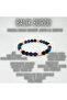 Certified Piscis Natural Stone Bracelet 6mm
