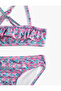 Bikini Set Ruffled Thin Straps - 3