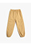 Parachute Trousers Elastic Waist Pocket Cotton