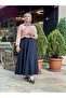 Women's Hijab Flared Long Imported Scuba Bell Skirt - 3