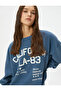College Sweatshirt Printed Long Sleeve Crew Neck Comfortable Fit