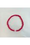 Pink Colorful Beaded Heart Lover Friendship Best Frends Bracelet