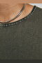 Pale Effect Solid Color Knitwear - 5