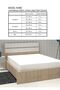 Ranforce Akfil Navy Blue Elastic Sheet with Pillowcase Single Double Size Fitted Sheet Set - 6