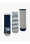 Set of 3 Striped Socks - 2