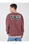 College Jacket Bomber Collar with Embroidery Detail and Snap Pocket - 4