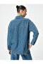 Denim Jacket Comfortable Fit Pocket Cotton - 4