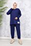 Coat of Arms Two Thread Suit Navy Blue 4571 - 3