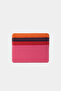 530-g Genuine Leather Horizontal Super Slim Card Holder Flother Fuchsia - 7