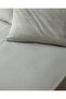 Candide Double 100% Cotton Crep Printed Bed Sheet Lı Duvet Cover Set - Khaki - 4