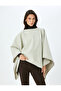 Classic Long Oversize Poncho - 3
