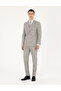 Gray Extra Slim Fit Plaid Double Breasted Suit 50294091-Vr024 - 4