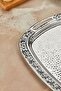 2-Piece Metal Oval Silver Presentation Tray 43X30 cm and 36X26 cm Ckr3566 - 3