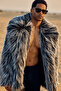 Midnight Hunter Faux Fur Jacket - 4