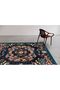 Floral Multicolored Floral Patterned Colorful Woven Base Carpet 1309 - 5