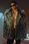 Midnight Hunter Faux Fur Jacket - 6
