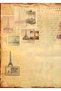 Kuromi54 20Pcs Vintage Travel Memories Patterned A4 Cute Event Love Letter Paper Illustrated A4