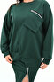 Women's Plus Size Zipper Detailed Skirt Set 8159-25 - 6