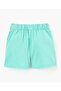 Cotton Elastane All Over Print & Solid Shorts Pack of 3 - Blue Pink & Green - 3