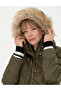 Khaki Hooded Coat 50272233 -Vr238 - 4