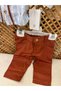 Baby boy baseball cap, pants and shirt set, specially designed outfit for birthdays and special occasions. - 5