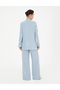 Blue Copper Fabric Trousers 50282099-Vr249 - 4