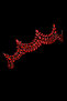 Crystal Rhinestone Shiny Bridal Princess Crown Queen Costume Crown Red for Henna Night - 6