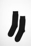 Men's Cotton 3-Piece Black Socks - 5