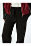 Binding Waist Three Thread Sweatpants with Pockets - 5